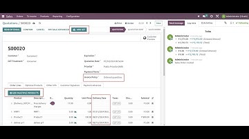 Odoo Sale Delivery Split | Add Product Combo | Add multiple products | Invoice Policy on SO | OCA