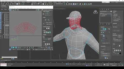 3Ds Max Unwrap UVW character 1 part 1