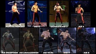 Mortal Kombat LIU KANG Graphic Evolution 1992-2015 | ARCADE PSX PS2 XBOX PC | PC ULTRA