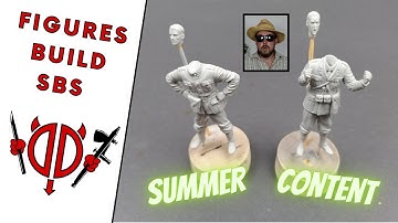 SIMPLE styrene FIGURES BUILDING + HEAD CONVERSION (1/35, Dragon)