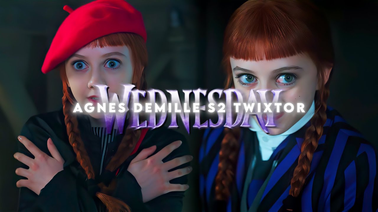 Agnes Demille Season 2 | Twixtor Clips 4K