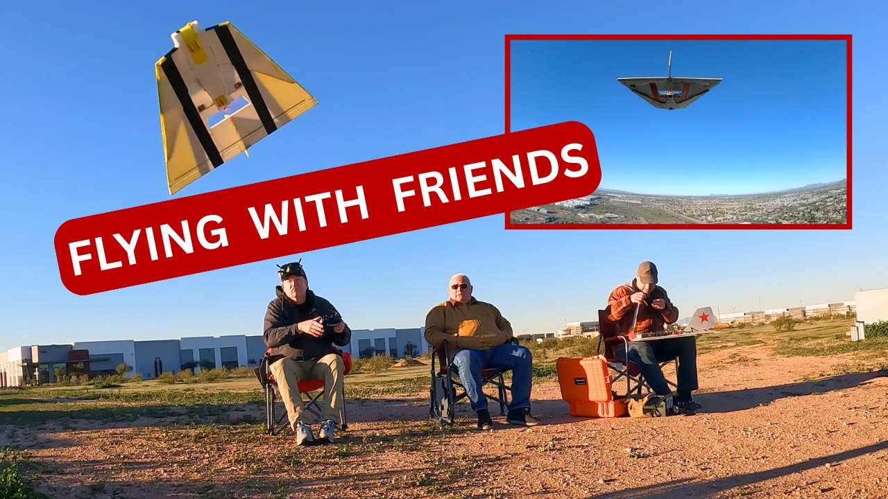 Как летать с друзьями на FPV-дронах Stingray в ветреную погоду