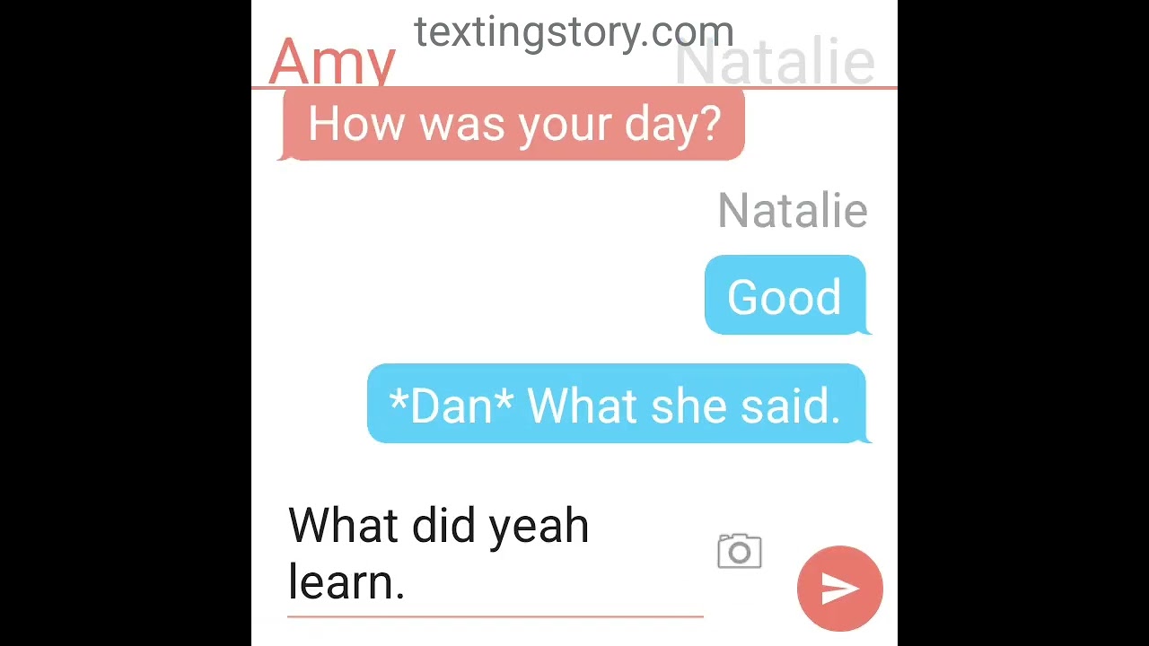 Natalie and Dan Going To School