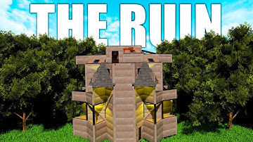 The Ruin - The *BEST* Snowball Base In RUST | Rust Base Tutorial & Design 2025