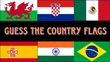 guess the country flags quiz (25 different countries flags) part 2