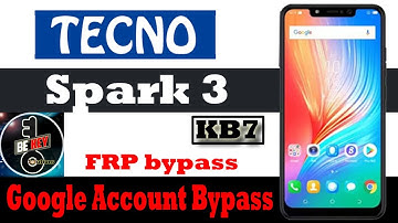 Tecno Spark 3 frp bypass / Google account bypass Tecno KB7 without Wifi or Any App New Method