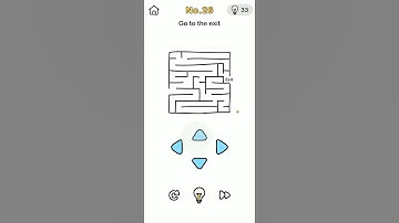 Brain out level 26 / Go to the exit !