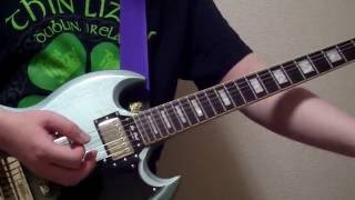 Thin Lizzy - Dancing in the Moonlight (It's Caught Me in Its Spotlight) 【Guitar】 Cover chords