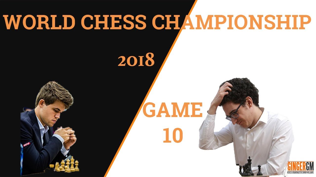 Final do Mundial 2018 - Magnus Carlsen Vs Fabiano Caruana 