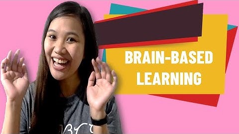 Cognitive Psychology: Brain Based Learning