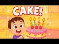 🍰✨ Zidan is baking a yummy cake! ✨🍰