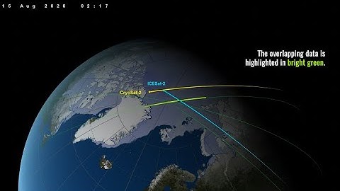 NASA Laser, ESA Radar Sync Up for Sea Ice