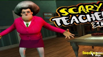 Scary teacher 3D | find the mouse trap and place it on the table | game play
