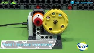 Acer CloudProfessor Gigo Learning Lab Lesson 1: Spur Gear Transmission Product