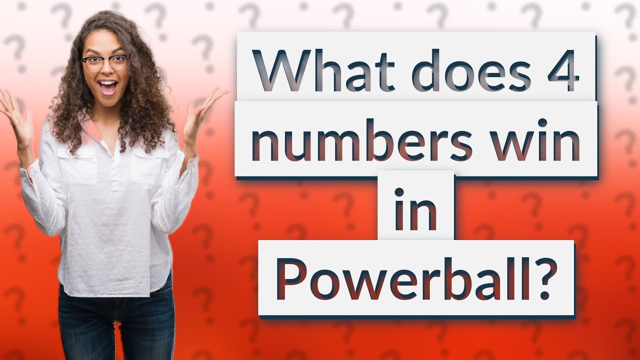 What Does 4 Numbers Win In Powerball YouTube What Does 4 Numbers Win In Powerball YouTube