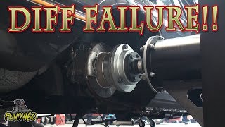DIFF FAILURE ON A HUB DYNO!!!