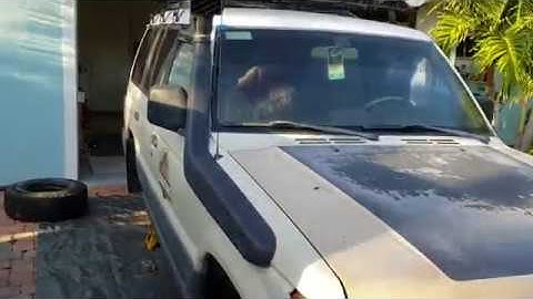 Mitsubishi Montero Pajero Factory locker install info