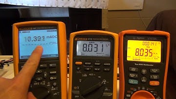 Agilent U1272A vs Fluke 87-V: Display Update Speed