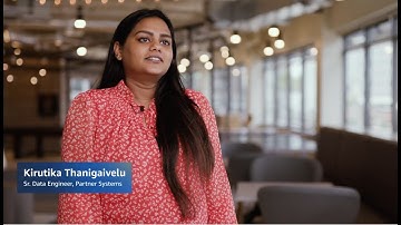 Working at AWS in the Partner Systems Team  - Kirutika, Senior Data Engineer | Amazon Web Services