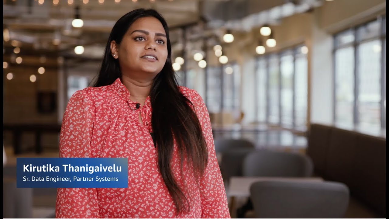 Working at AWS in the Partner Systems Team - Kirutika, Senior Data ...