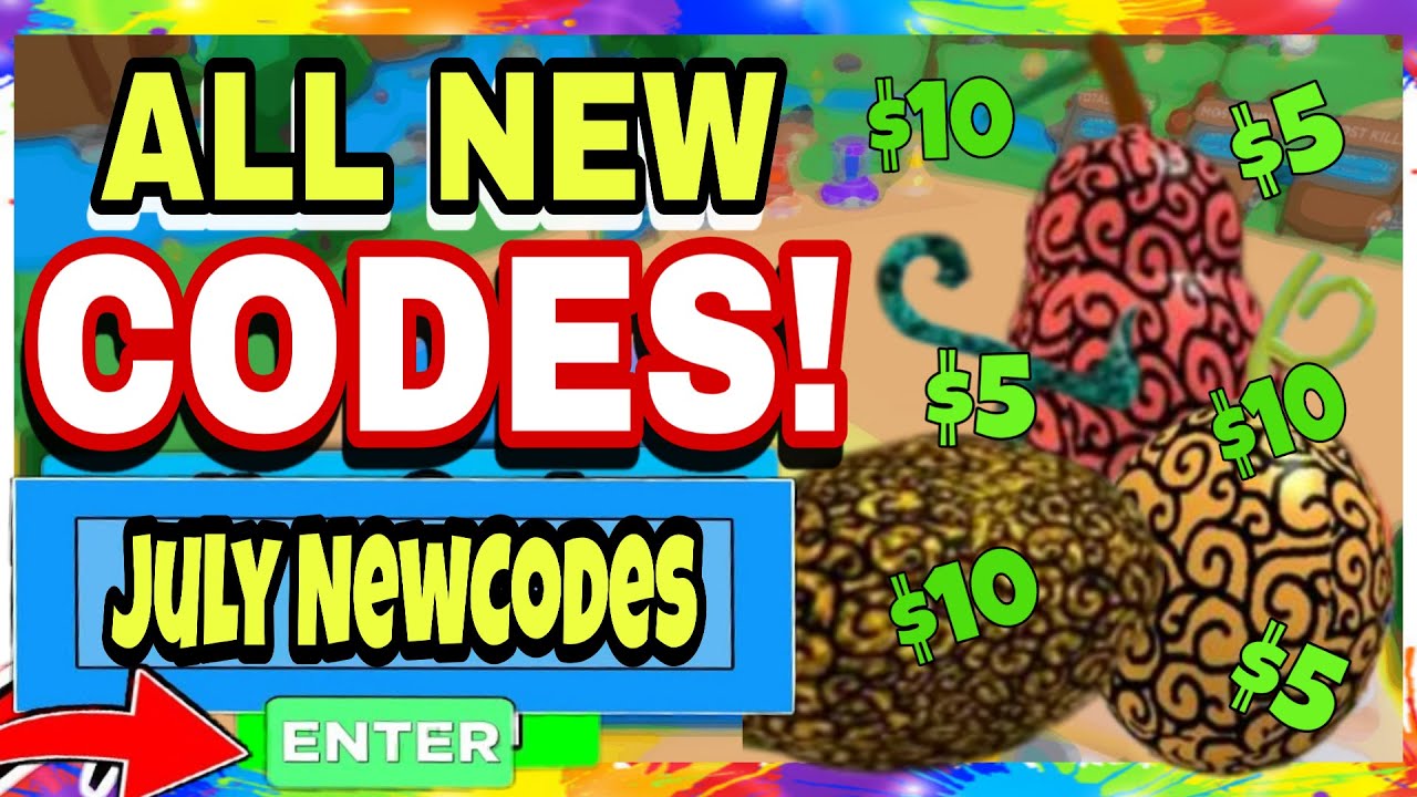 *JULY NEW CODES* BLOX FRUITS CODES 2020! July New Update ...