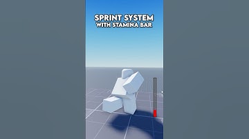 FREE Stamina Sprint System #robloxstudio #roblox #anime