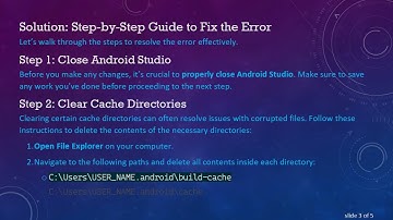 Resolving the Content Not Allowed in Prolog Error in Android Studio