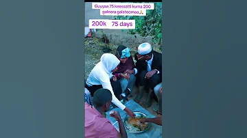 Guyyaa 75 Keessatti TikTok 200k Galleerra 