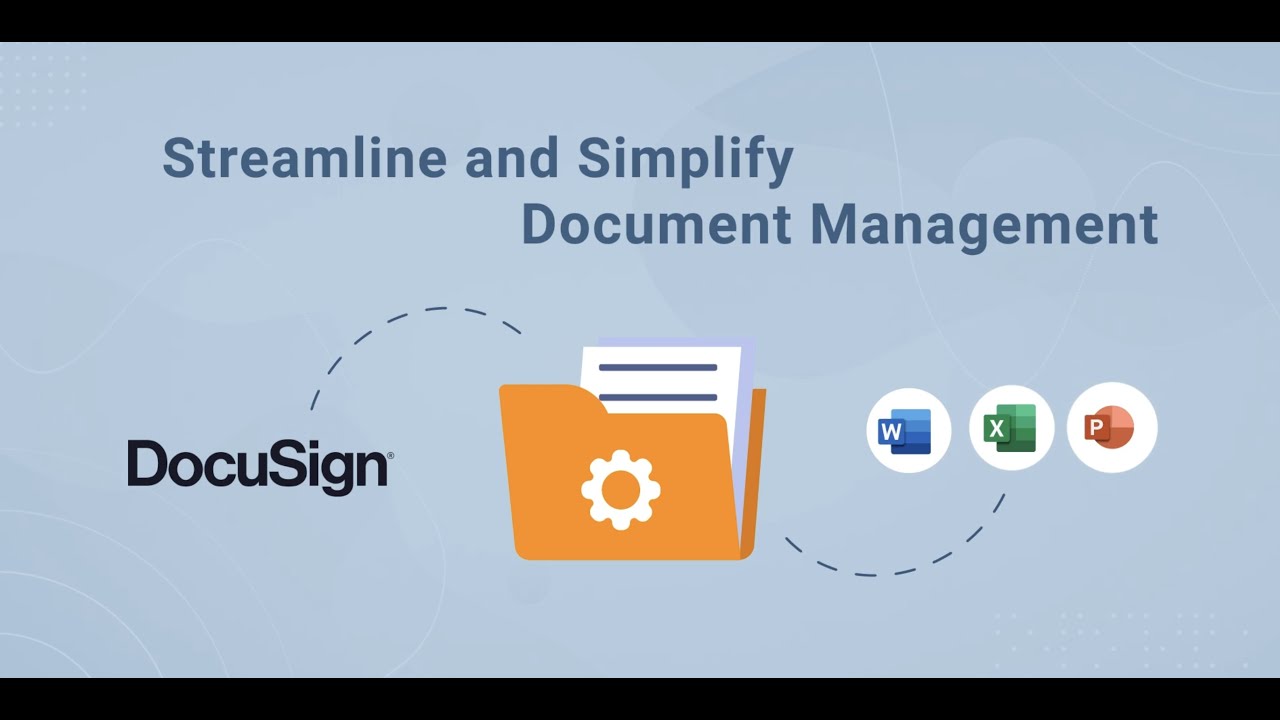 DocuSign eSignature and Microsoft 365 Integrated with SDrive YouTube