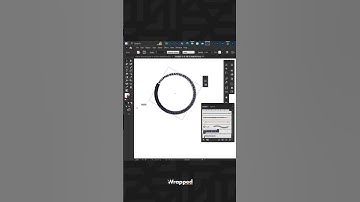 Spiral Text Effect - Adobe illustrator shorts