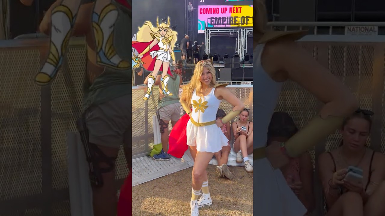 I cosplayed as SHE-RA at Lollapalooza