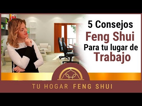 cómo configurar un lugar de trabajo de feng shui