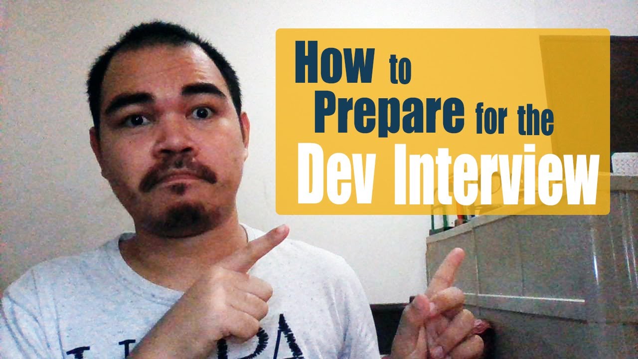 How to Prepare for the Dev Interview - YouTube