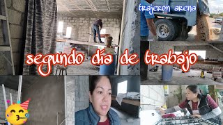 🔴 segundo día de trabajo 🏠/poco a poquito/ventana en la cocina/ no pondrán más barras