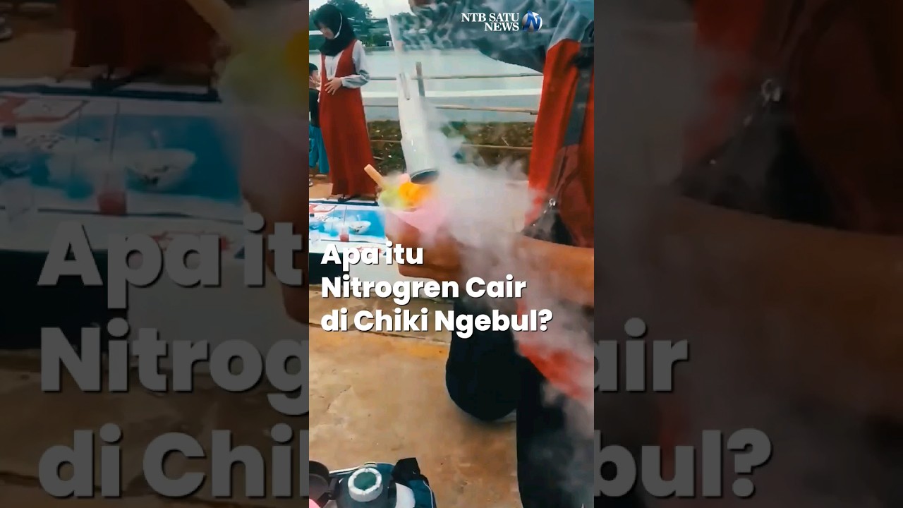 Apa itu Nitrogen Cair di Chiki Ngebul?  