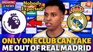💥BOMB IN MADRID! RODRYGO SHOCKS REAL MADRID! NOBODY EXPECTED THIS! REAL MADRID NEWS