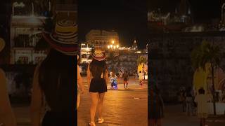 Walk at Night cartagena Colombia 🇨🇴#cartagena #night#walking#nightlife#viralshorts #colombia