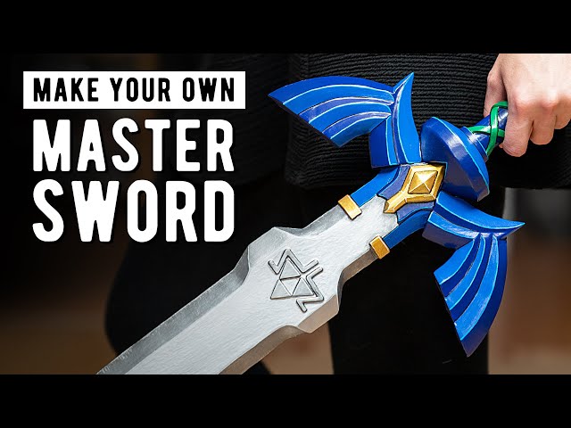 Making Link's Master Sword | Legend of Zelda - YouTube making-link-s-master-sword-legend-of-zelda-youtube