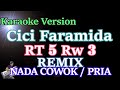 Rt 5 Rw 3 Karaoke (Nada Cowok / Pria) Versi Remix Terbaru