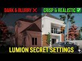 Lumion Realistic Render Settings: The "Dawn" Effect Trick