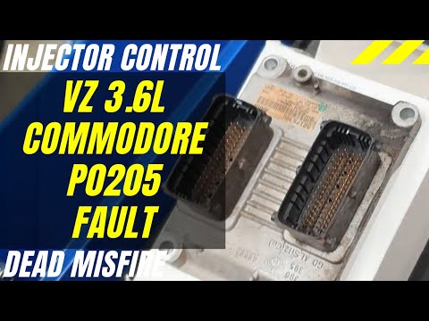 P0205 - VZ Commodore 3.6L Injector Control Circuit Malfunction