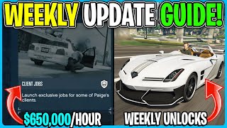 GTA Online Weekly Update GUIDE! Weekly Challenges & Unlocks! screenshot 4