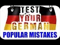 GERMAN LANGUAGE TEST (Answers)  Popular Mistakes  VlogDave