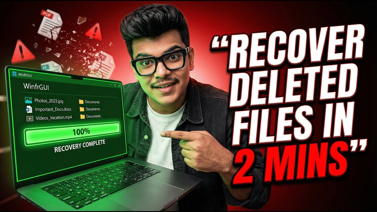 How to Recover Permanently Deleted Data in Windows 11 | 100% Working Method (Free) 2026