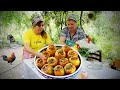 Delicious Stuffed Potatoes Recipe in the Village – Turkish Delight with Walnut and Figs