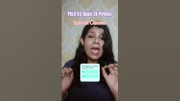 YOLO v3 met OpenCV Python | Objectdetectie AI-project #Python #OpenCV #YOLO #AI #CV #Tech