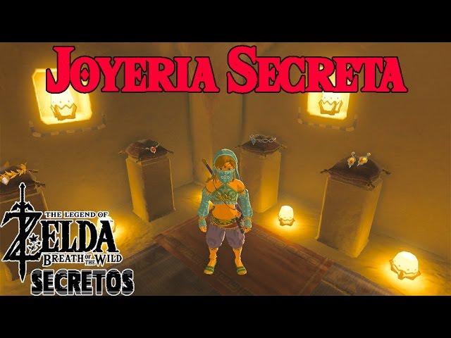 Secretos y Trucos Zelda Breath of Wild | Joyeria Secreta YouTube