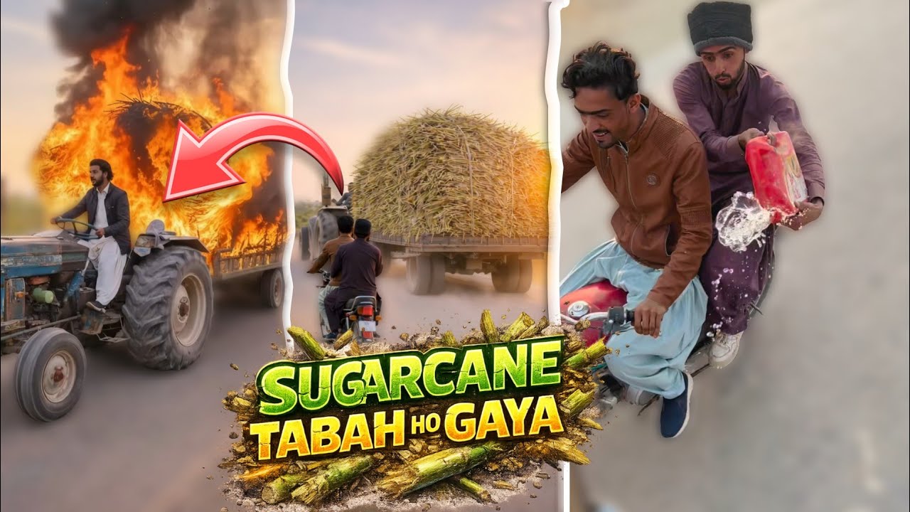 SUGARCANE TABAH HO GAYA 😱| TYPICAL STARS #typicalstars 