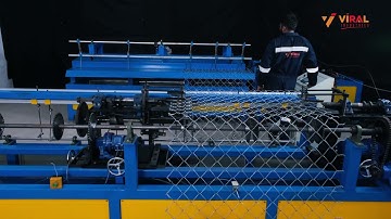 double wire fully automatic chain link fencing machine | corporate video | viral industries |