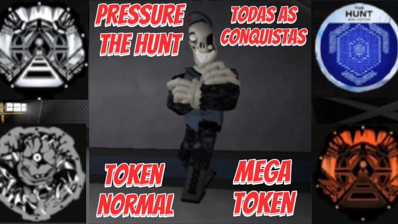 PRESSURE: Todas as conquistas do The Hunt + Mega Token - YouTube